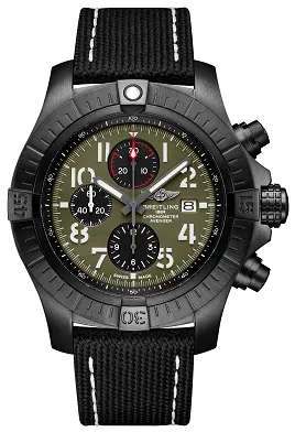 Breitling Avenger V133751A1L1X1 48mm Titanium and Black DLC Black