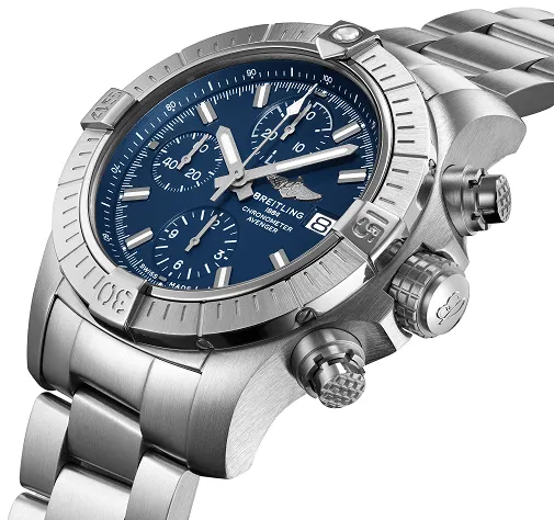 Breitling Avenger A13385101C1A1 43mm Stainless steel Blue 1