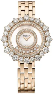 Chopard Happy Diamonds 209437-5601 18k rose gold White