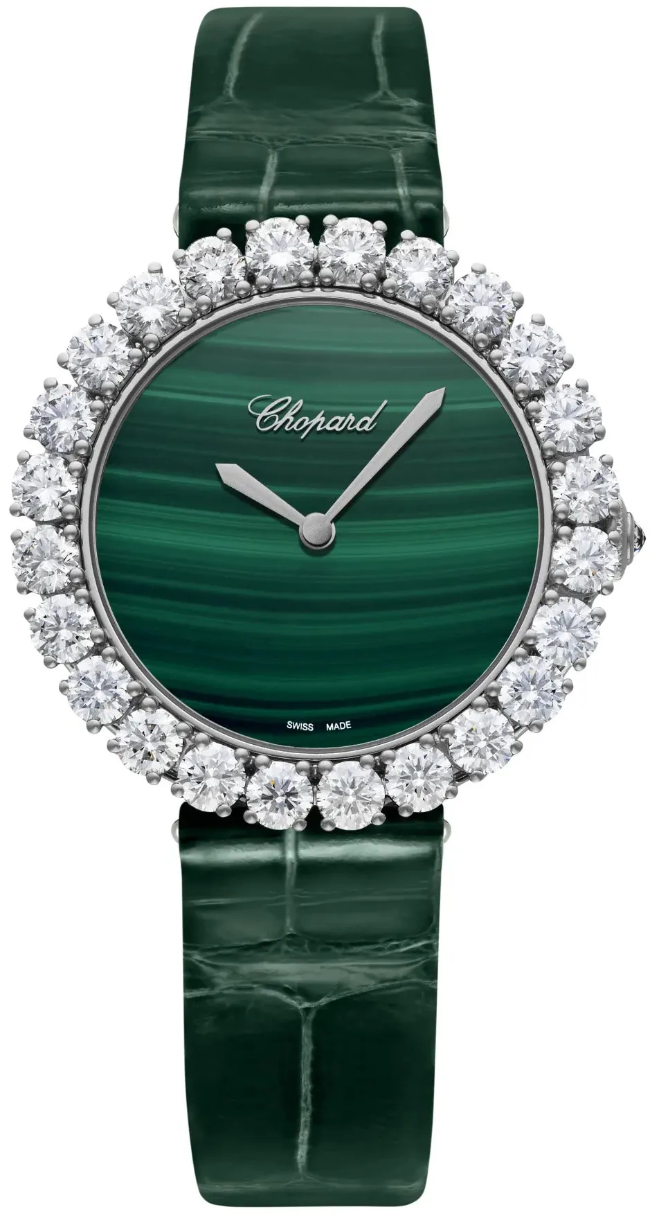 Chopard L'Heure du Diamant 13A419-1601 White gold Green