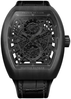 Franck Muller Master Banker V 45 MB SC DT SQT NR BR (NR) Titanium Black