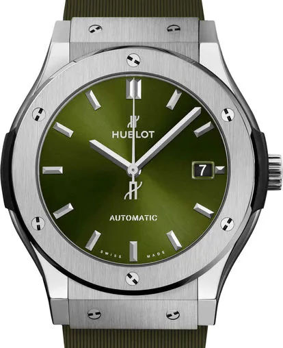 Hublot Classic Fusion 511.NX.8970.RX 45mm Titanium Green