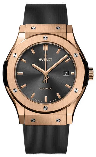 Hublot Classic Fusion 542.OX.7081.RX 42mm Yellow gold Gray