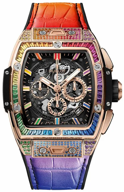 Hublot Spirit of Big Bang 642.OX.0118.LR.0999 42mm Yellow gold Skeletonized