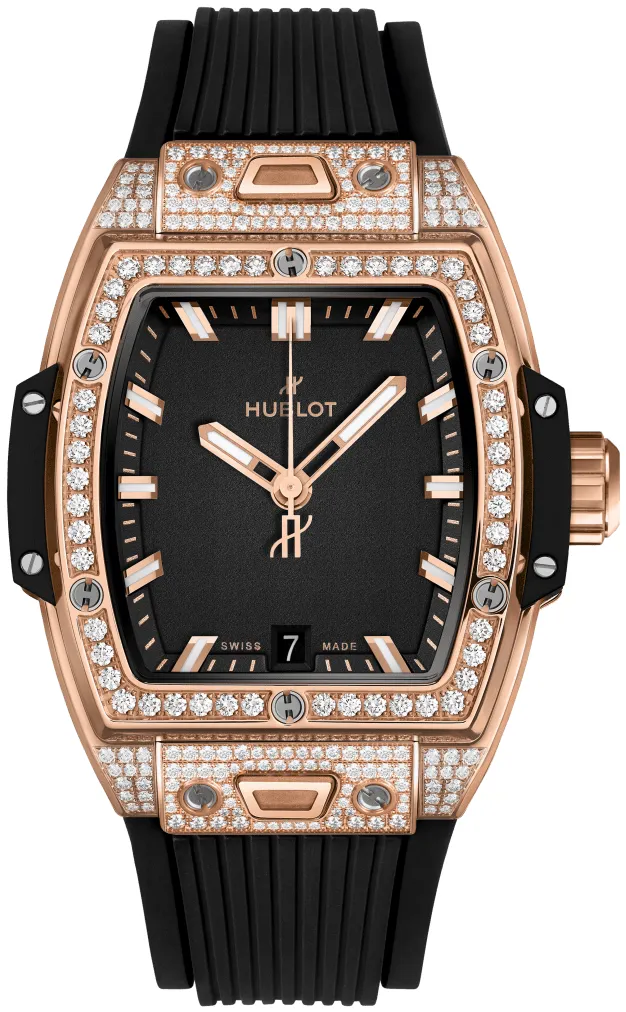 Hublot Spirit of Big Bang 662.OX.1180.RX.1604 39mm Yellow gold and Diamond Black