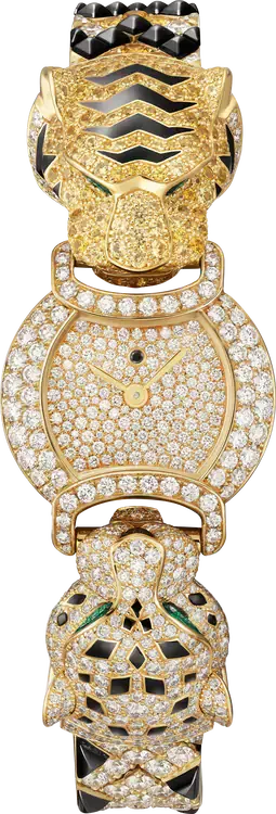 Cartier Indomptables de Cartier HPI01453 22.2mm Yellow gold and Diamond Yellow