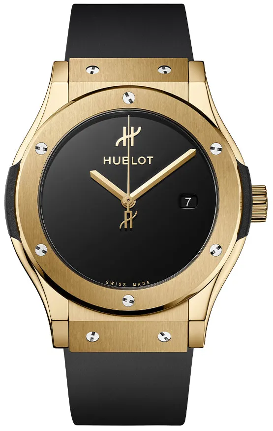 Hublot Classic Fusion 542.VX.1230.RX.MDM 42mm Yellow gold Black