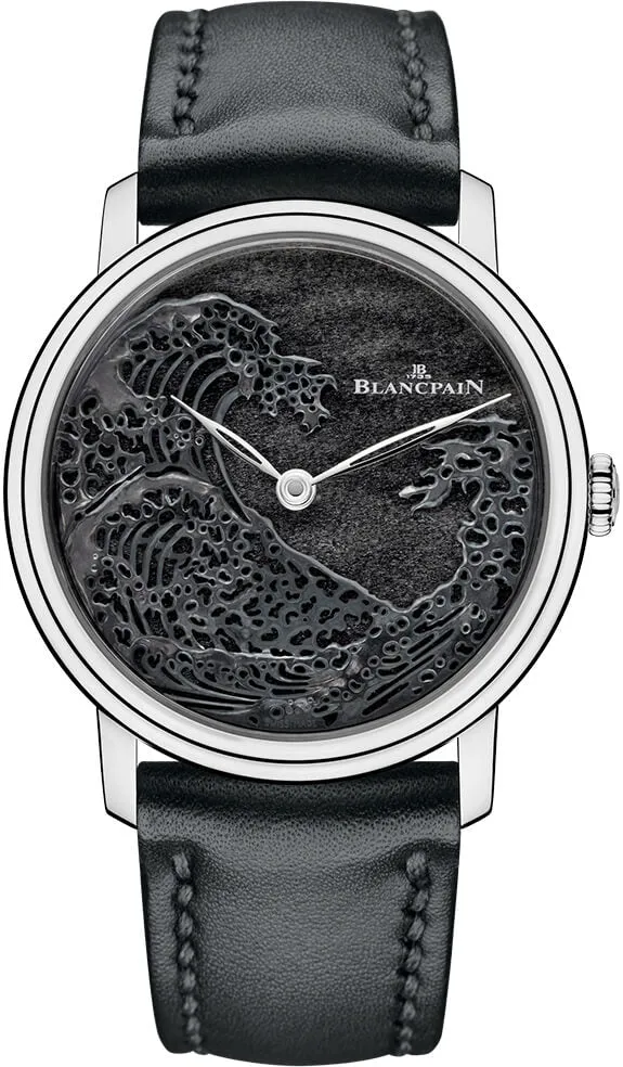 Blancpain Villeret 6612-3433-63AB 42mm Platinum Silver