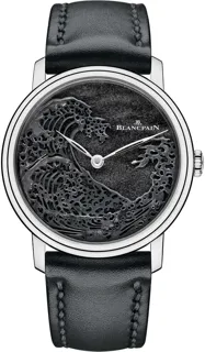 Blancpain Villeret 6612-3433-63AB Platinum Black