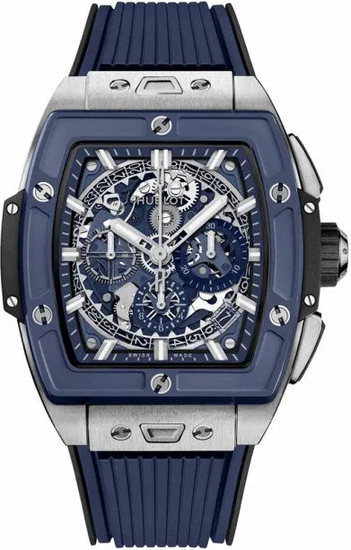 Hublot Spirit of Big Bang 642.NL.7170.RX 42mm Polished Titanium Skeleton