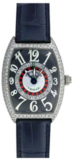 Franck Muller Casablanca 6850 VEGAS D 18k white gold Black