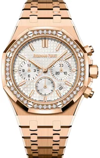 Audemars Piguet Royal Oak 26715OR.ZZ.1356OR.01 18k rose gold Silver