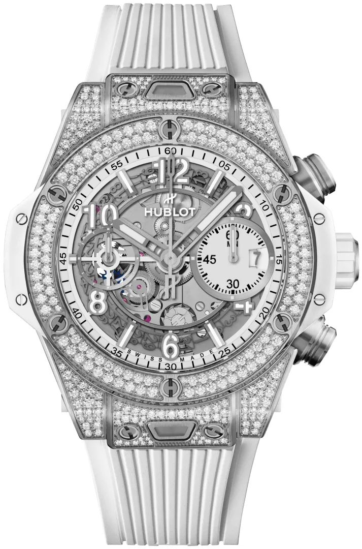 Hublot Big Bang Unico 441.NE.2011.RW.1704 42mm Diamonds|Titanium Skeleton