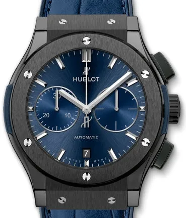 Hublot Classic Fusion 541.CM.7170.RX 42mm Black ceramic Blue