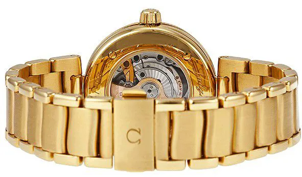 Omega De Ville 425.60.34.20.55.002 34mm Yellow gold and Diamond and 18k yellow gold White 1