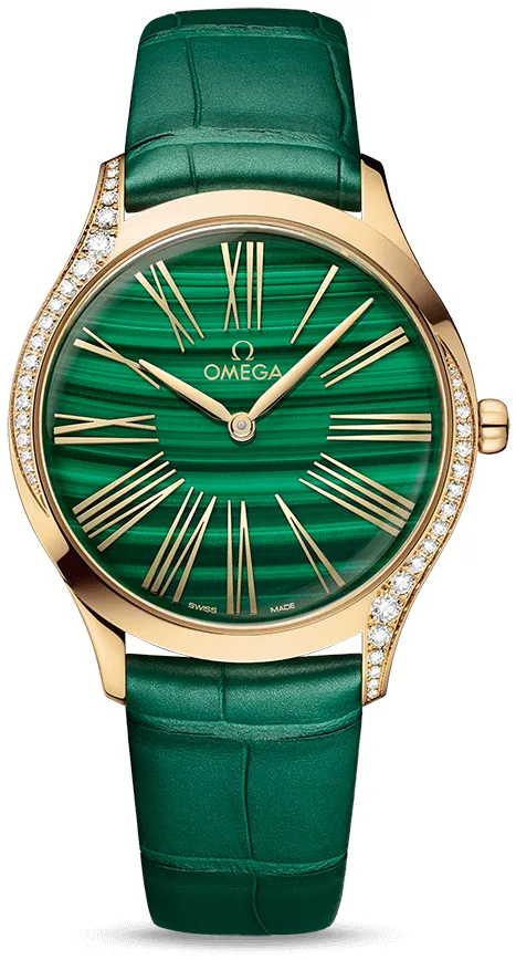 Omega De Ville 428.58.36.60.99.001 36mm Moonshine gold Green