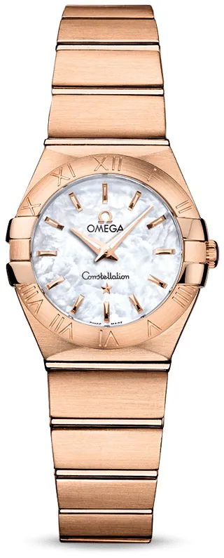 Omega Constellation 123.50.24.60.05.001 24mm Yellow gold White