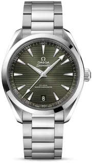 Omega Aqua Terra 220.10.41.21.10.001 Stainless steel Green