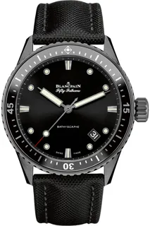 Blancpain Fifty Fathoms 5000-0130-B52A Ceramic Black