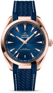 Omega Aqua Terra 220.52.41.21.03.001 Sedna gold Blue