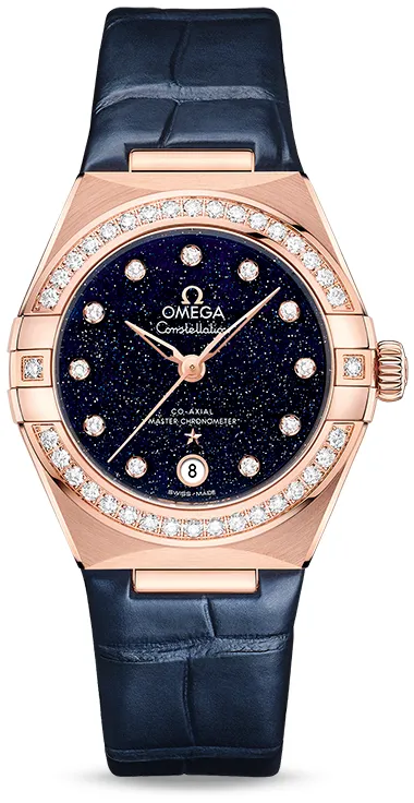 Omega Constellation 131.58.29.20.53.003 Yellow gold Blue