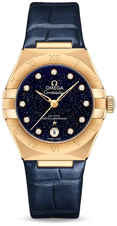 Omega Constellation 131.53.29.20.53.001 Yellow gold Blue