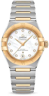 Omega Constellation 131.20.29.20.55.002 Yellow gold White