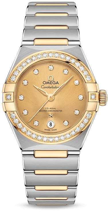 Omega Constellation 131.25.29.20.58.001 29mm Stainless steel Yellow