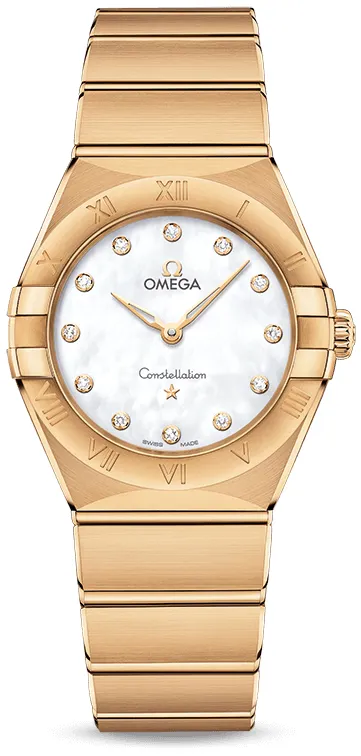 Omega Constellation 131.50.28.60.55.002 28mm Yellow gold White