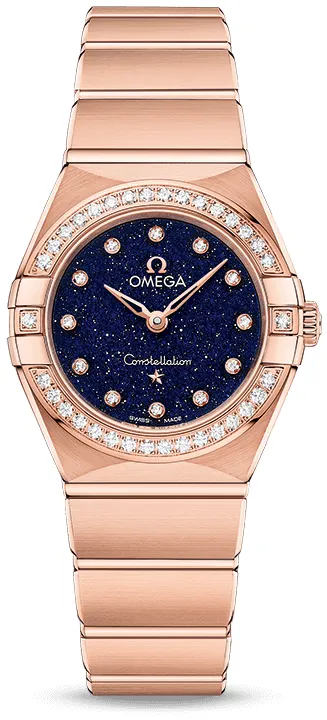 Omega Constellation 131.55.25.60.53.002 25mm Yellow gold Blue