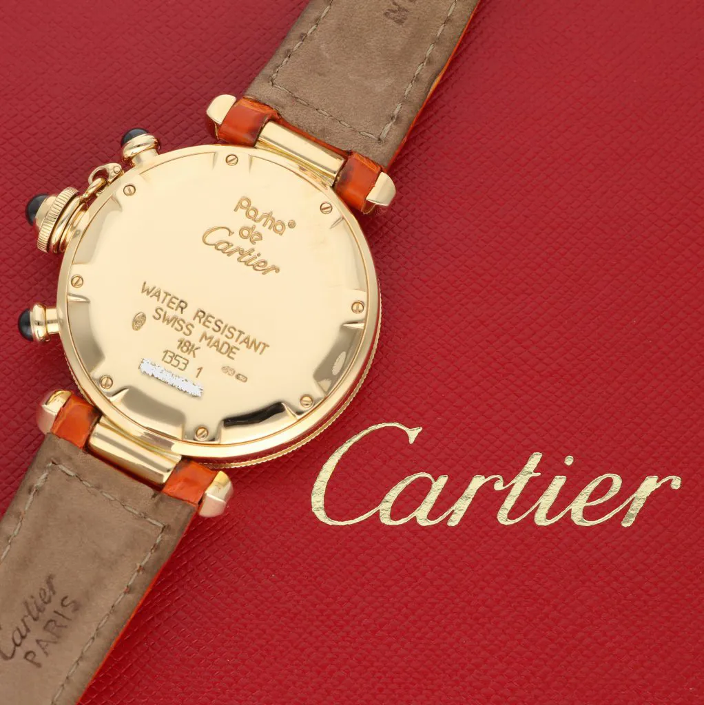 Cartier Pasha 1353-1 36mm Yellow gold 2