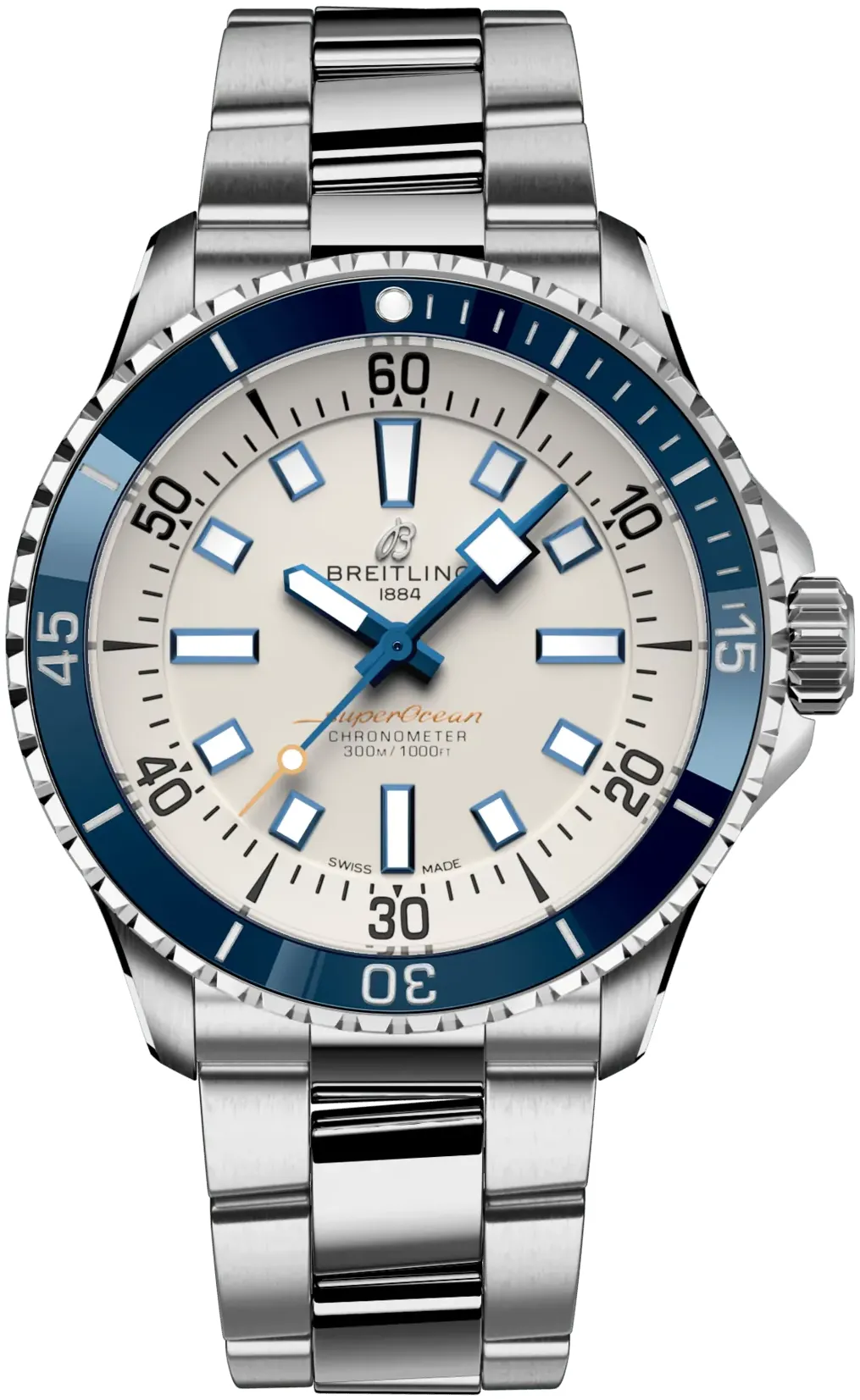 Breitling Superocean A17375E71G1A1 42mm Stainless steel White