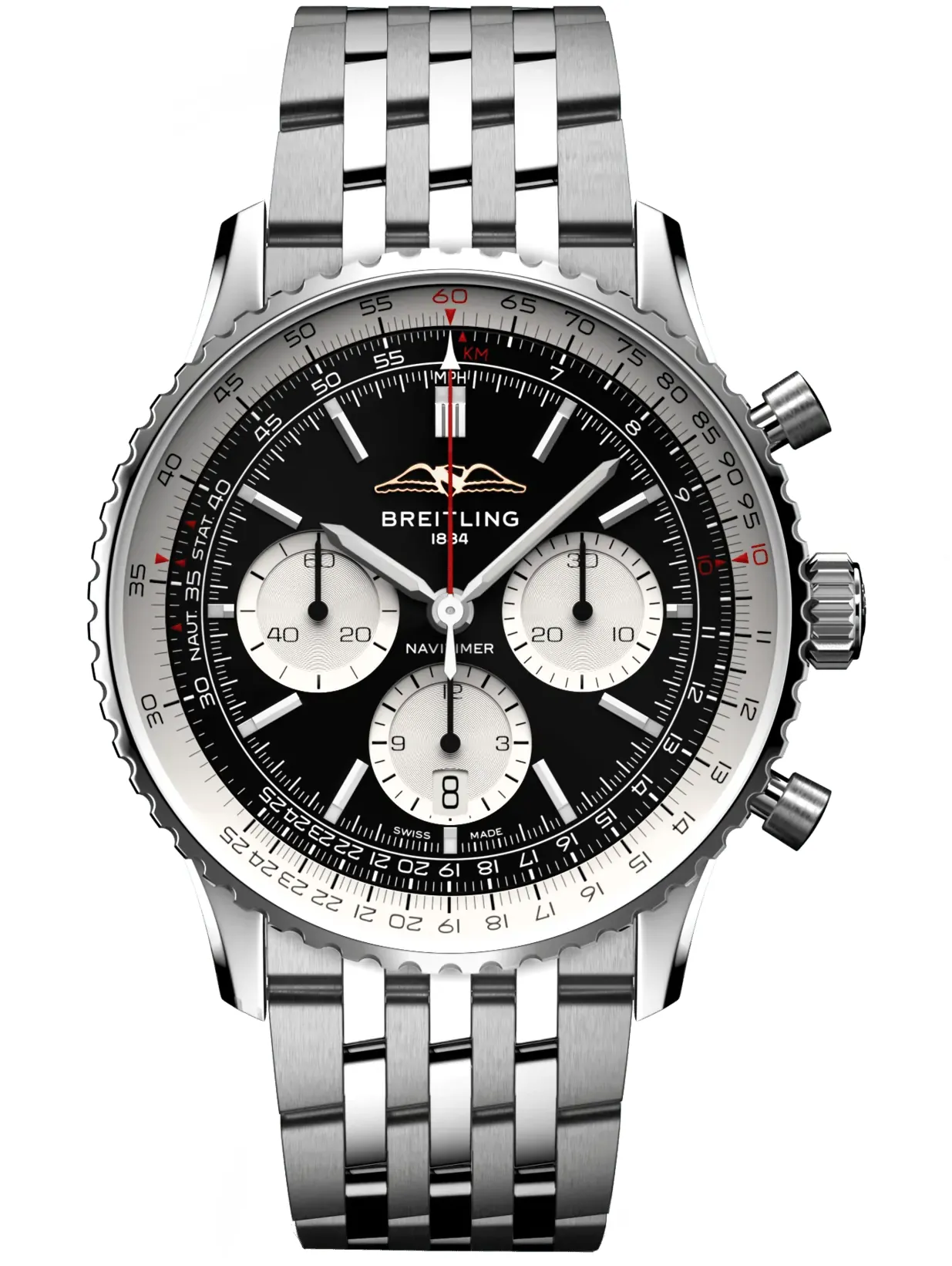 Breitling Navitimer AB0138211B1A1 43mm Stainless steel Black