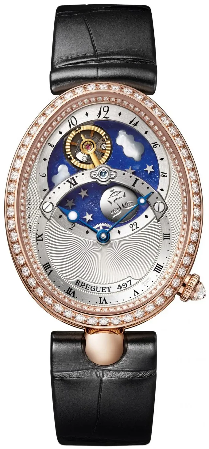 Breguet Reine de Naples 8998BR/11/974/D00D 40.05mm Rose gold Gold