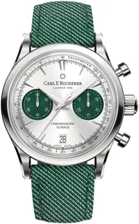 Carl F. Bucherer Manero 00.10927.08.13.02 Stainless steel Green and Silver