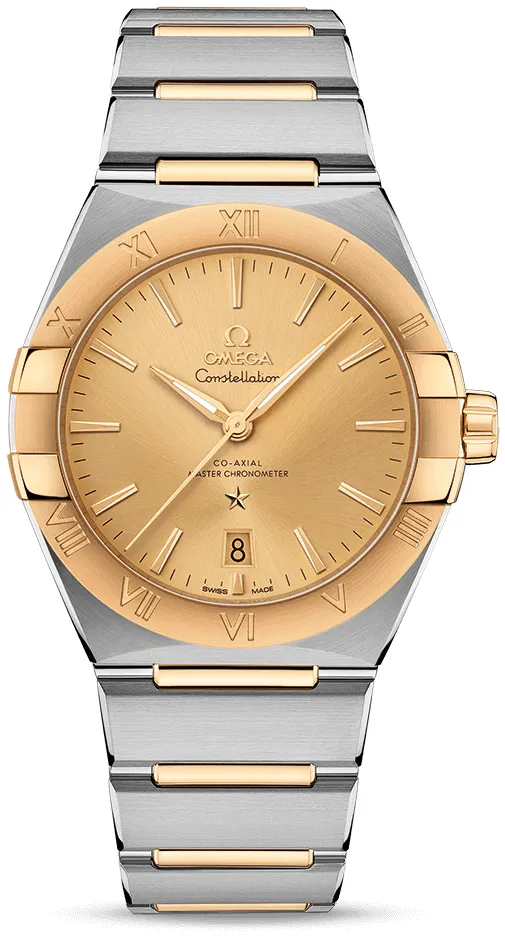 Omega Constellation 131.20.39.20.08.001 39mm Stainless steel Yellow