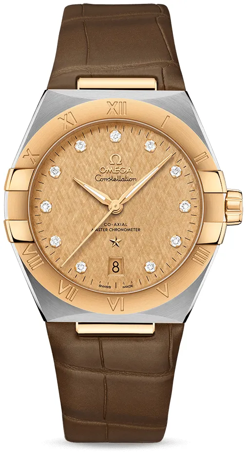 Omega Constellation 131.23.39.20.58.001 12.4mm Stainless steel Yellow