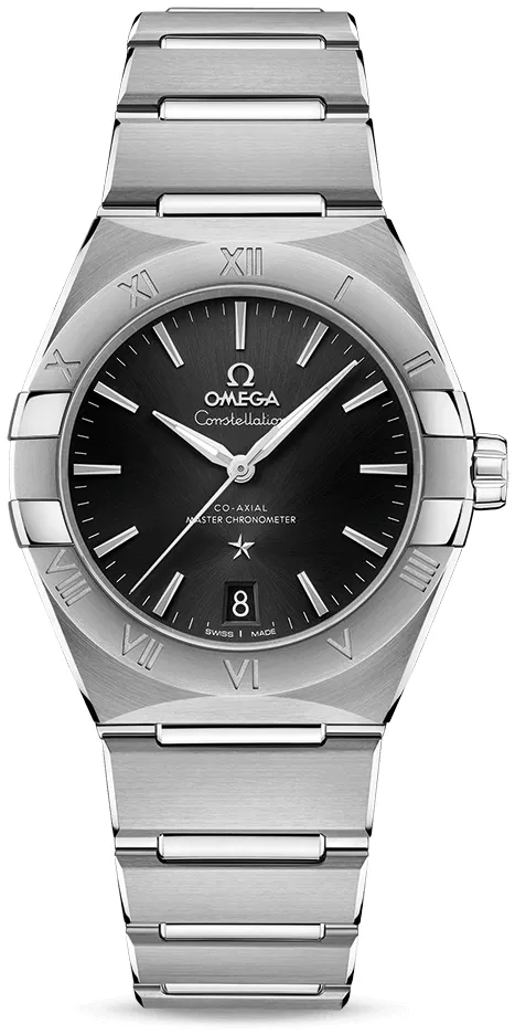 Omega Constellation 131.10.36.20.01.001 39mm Stainless steel Black