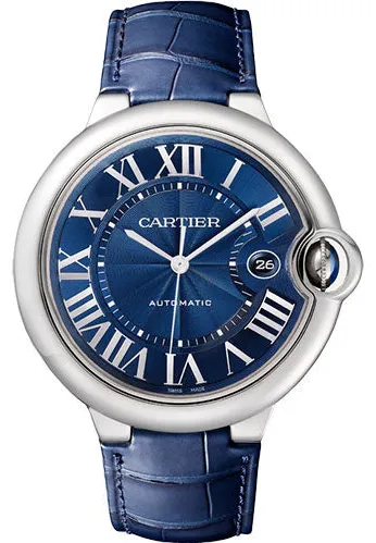 Cartier Ballon Bleu de Cartier WSBB0027 42mm Stainless steel Blue