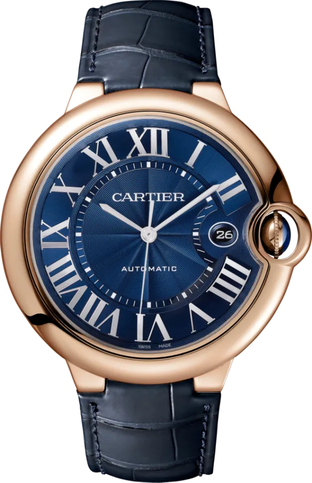 Cartier Ballon Bleu de Cartier WGBB0036 42mm Rose gold Blue