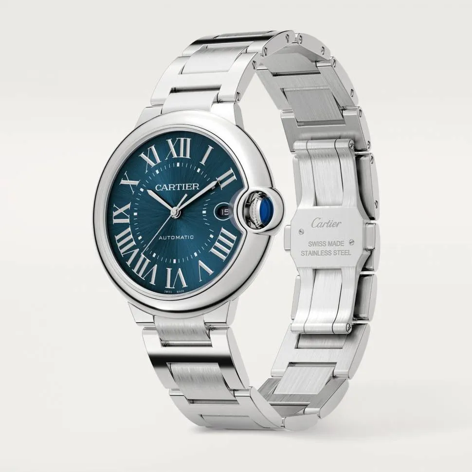 Cartier Ballon Bleu de Cartier WSBB0061 40mm Stainless steel Blue 2