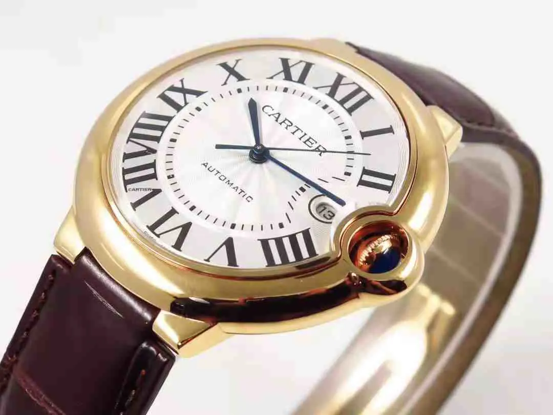 Cartier Ballon Bleu de Cartier WGBB0035 40mm Rose gold Silver 1