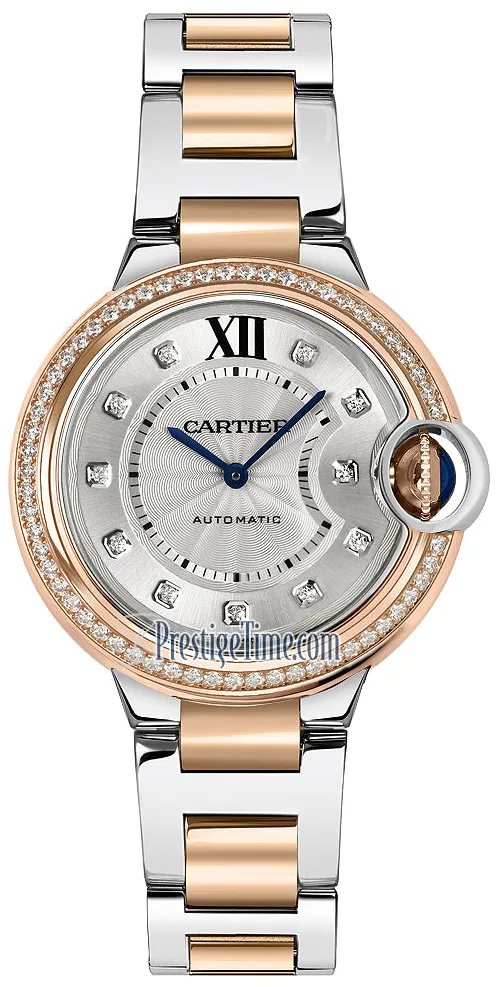 Cartier Ballon Bleu de Cartier W3BB0023 33mm Stainless steel Silver