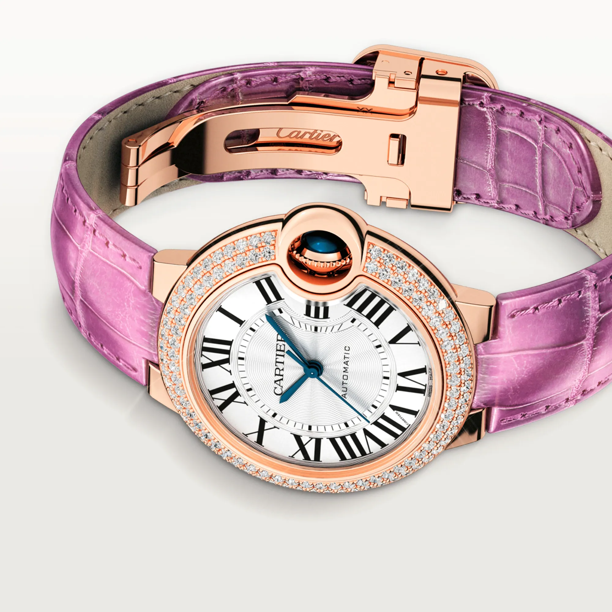 Cartier Ballon Bleu de Cartier WJBB0051 33mm Rose gold White 4