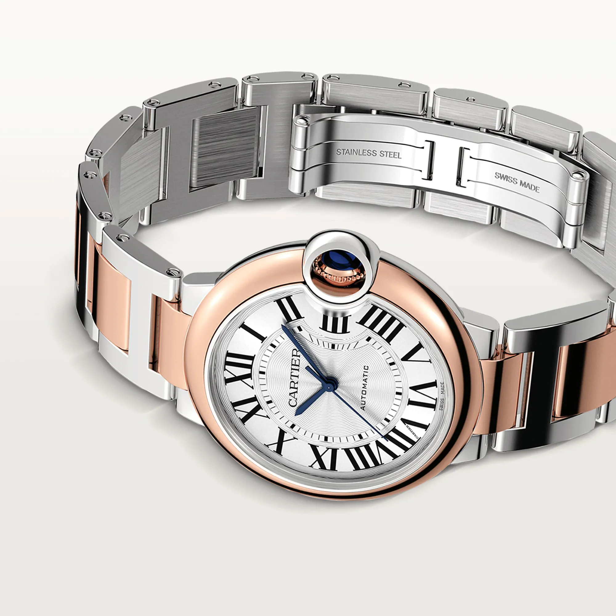 Cartier Ballon Bleu de Cartier W2BB0033 36mm Stainless steel Silver 2