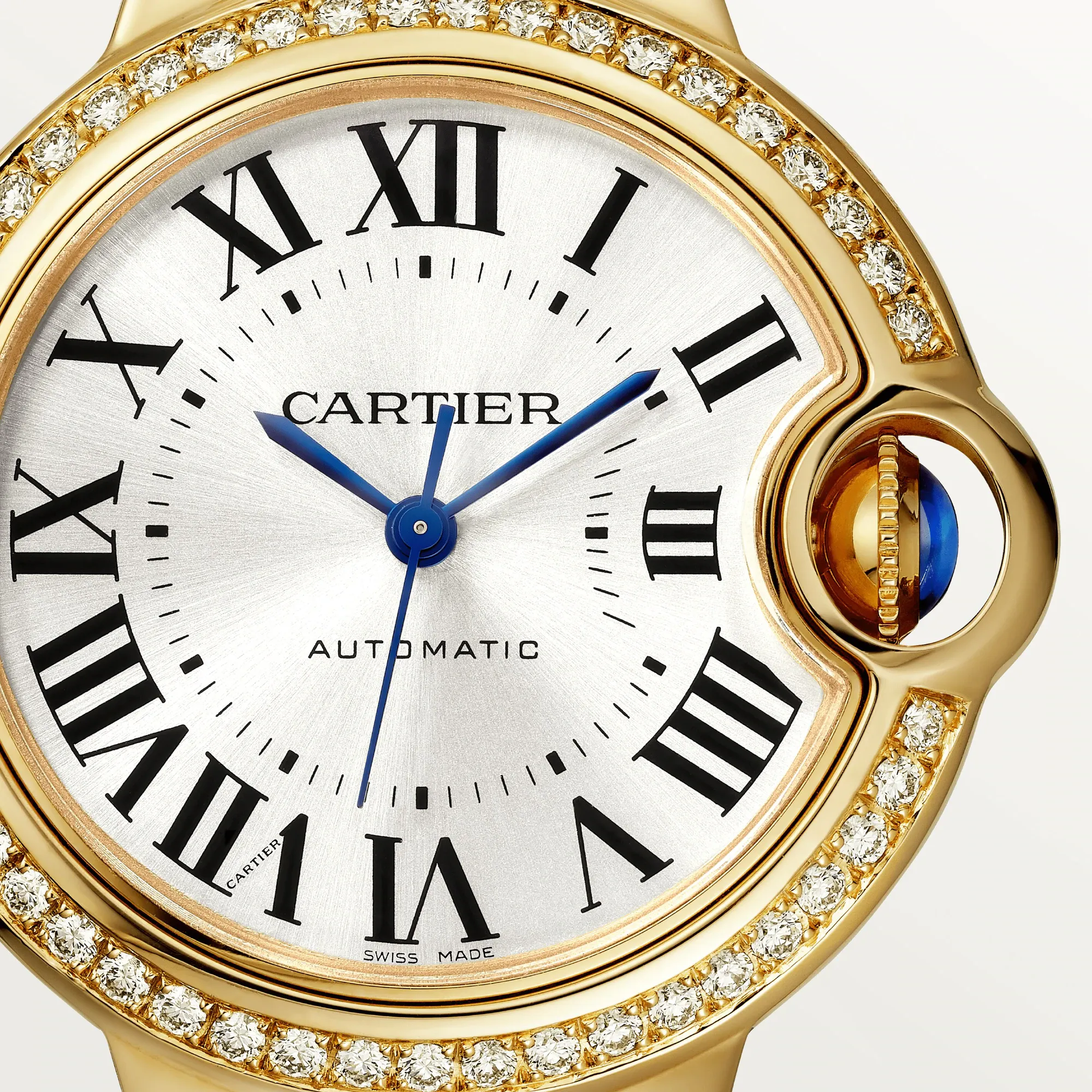 Cartier Ballon Bleu de Cartier WJBB0069 33mm Yellow gold Silver 1