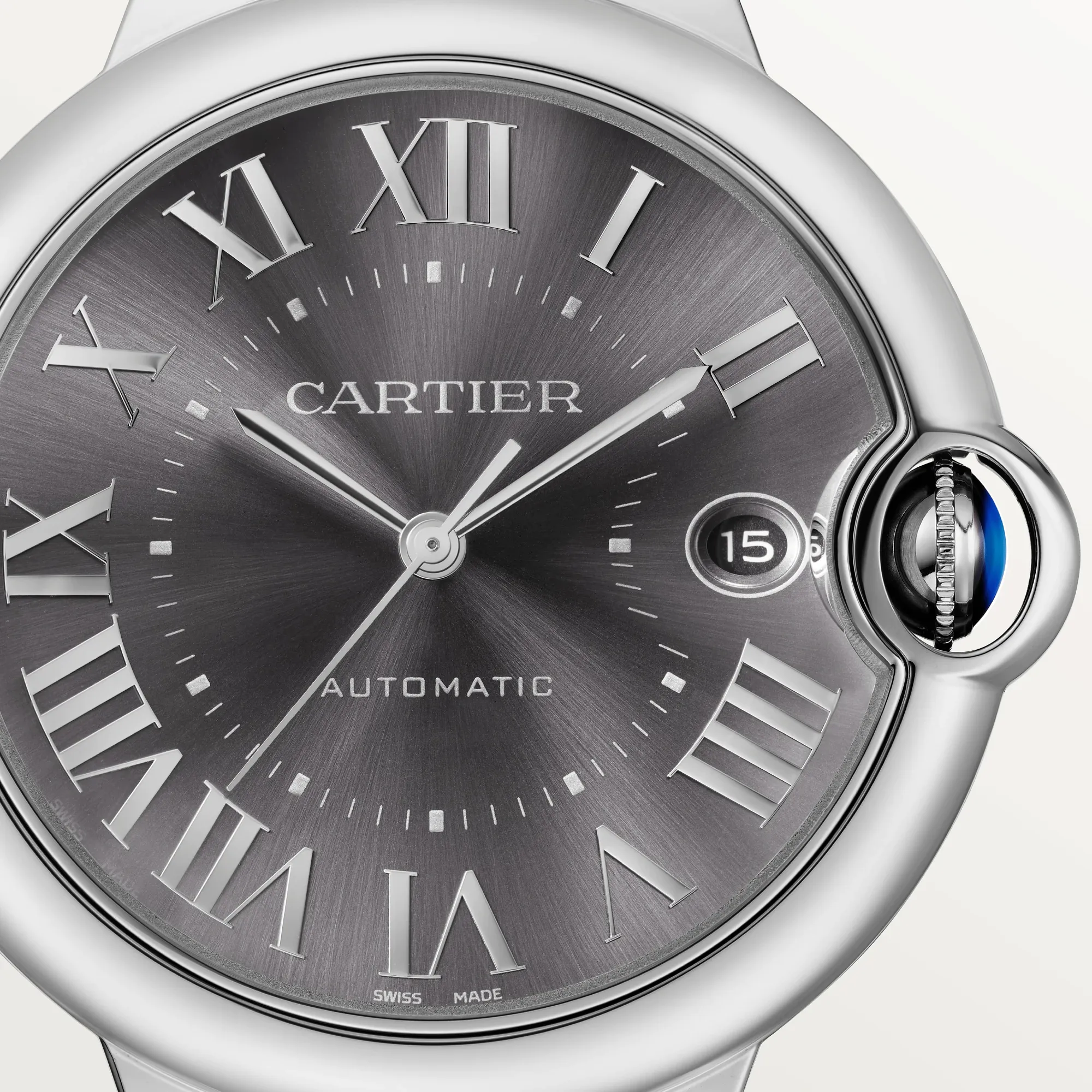 Cartier Ballon Bleu de Cartier WSBB0060 40mm Stainless steel Dark grey 1