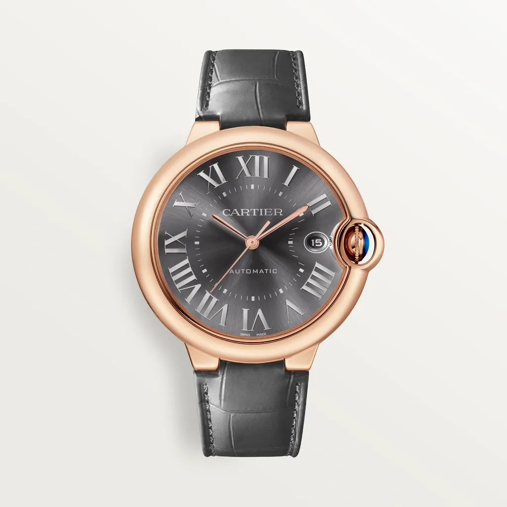 Cartier Ballon Bleu de Cartier WGBB0050 40mm Rose gold Dark grey