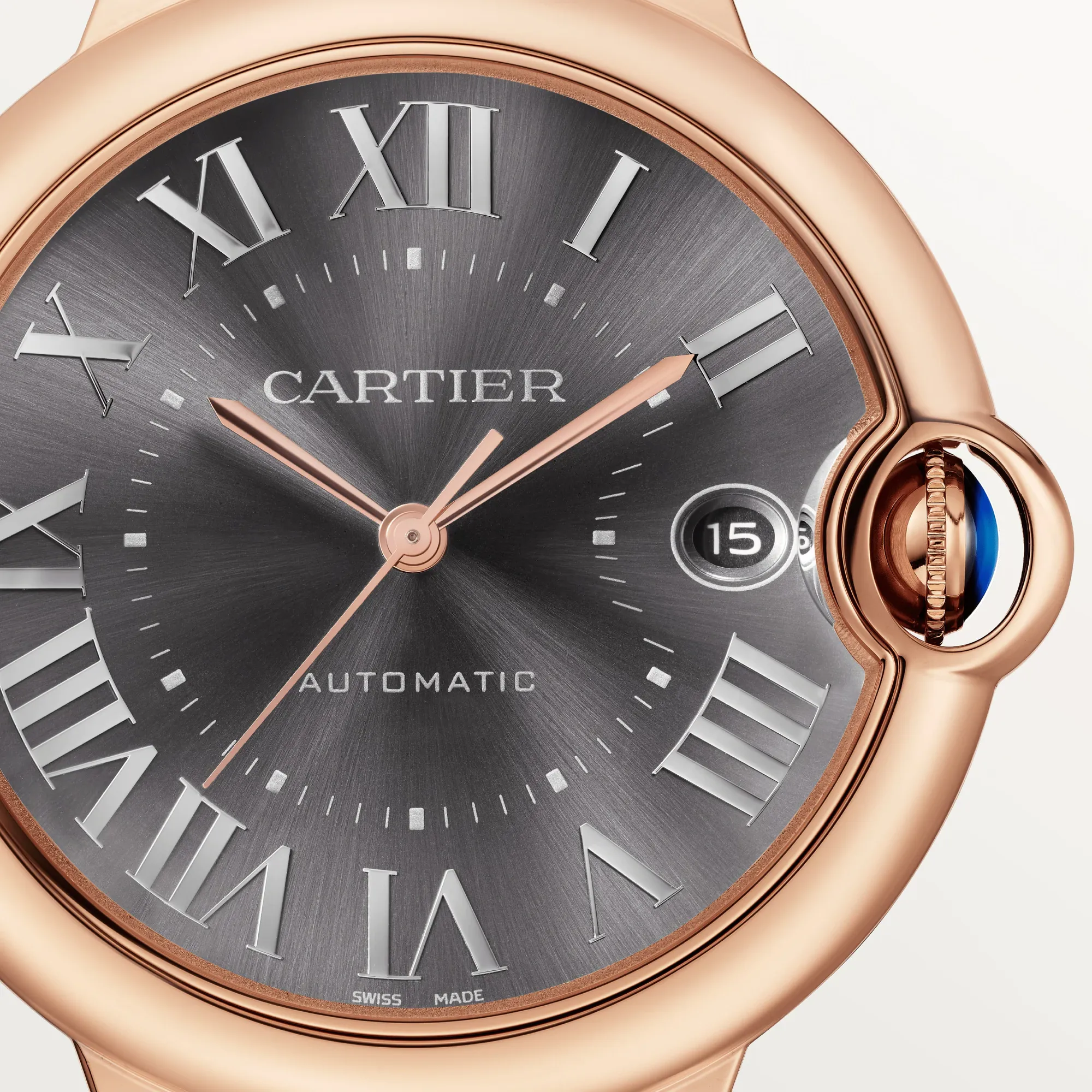 Cartier Ballon Bleu de Cartier WGBB0050 40mm Rose gold Dark grey 1