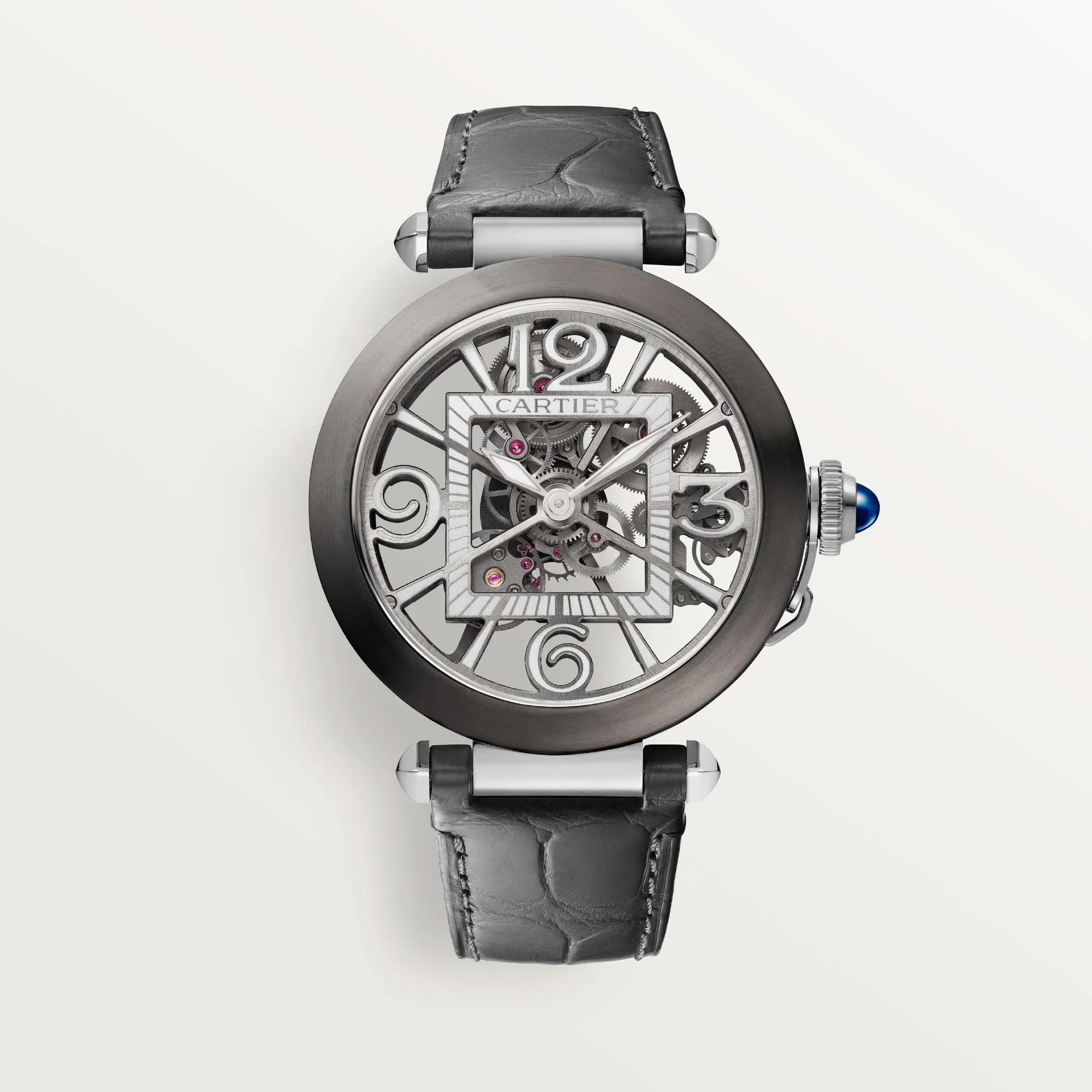Cartier Pasha de Cartier WHPA0017 41mm Stainless steel Skeleton